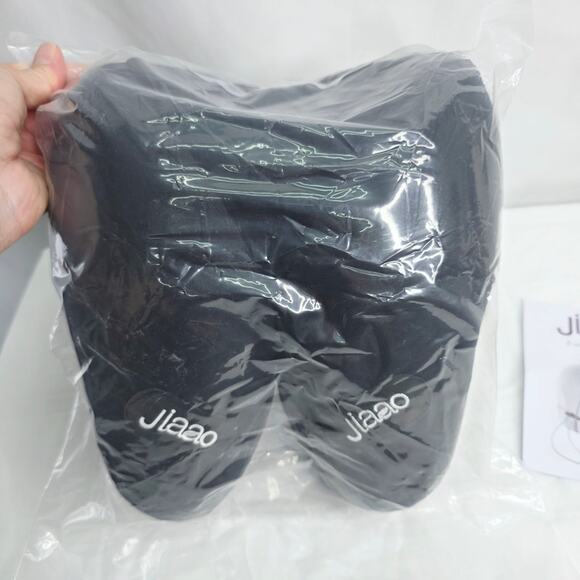 JiaaoTravel Neck Pillow Eye Masks& Ear Plug Memory Foam U Shaped Travel Airplane - Picture 3 of 7